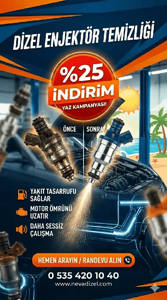 Dizel Enjektör Temizliği