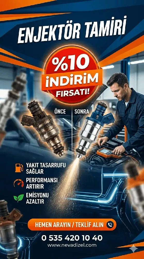 Enjektör Tamiri İndirim